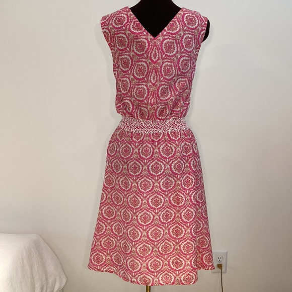 Roller Rabbit Émane Rose médaillions dress small - Picture 2 of 16